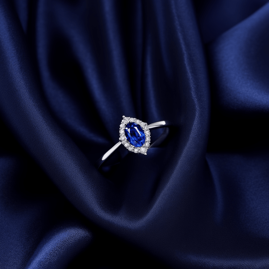 Anel Lady Di em Prata e Zircónias - Loja do Ouro