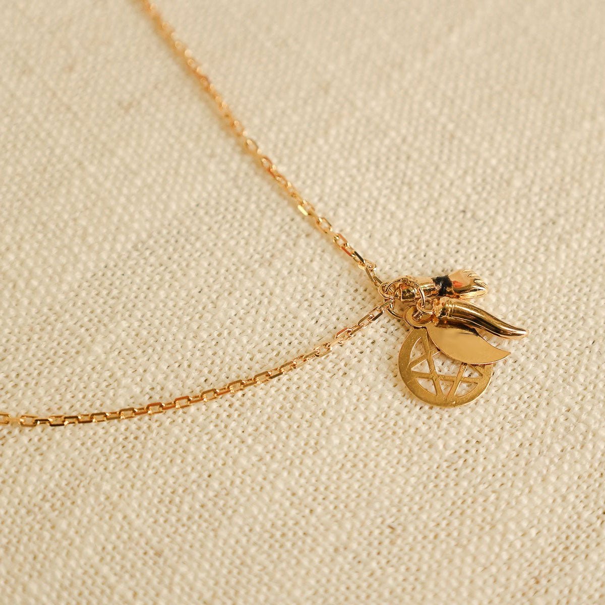 Cinco Saimão Pequeno em Ouro 19kl e Esmalte - Loja do Ouro