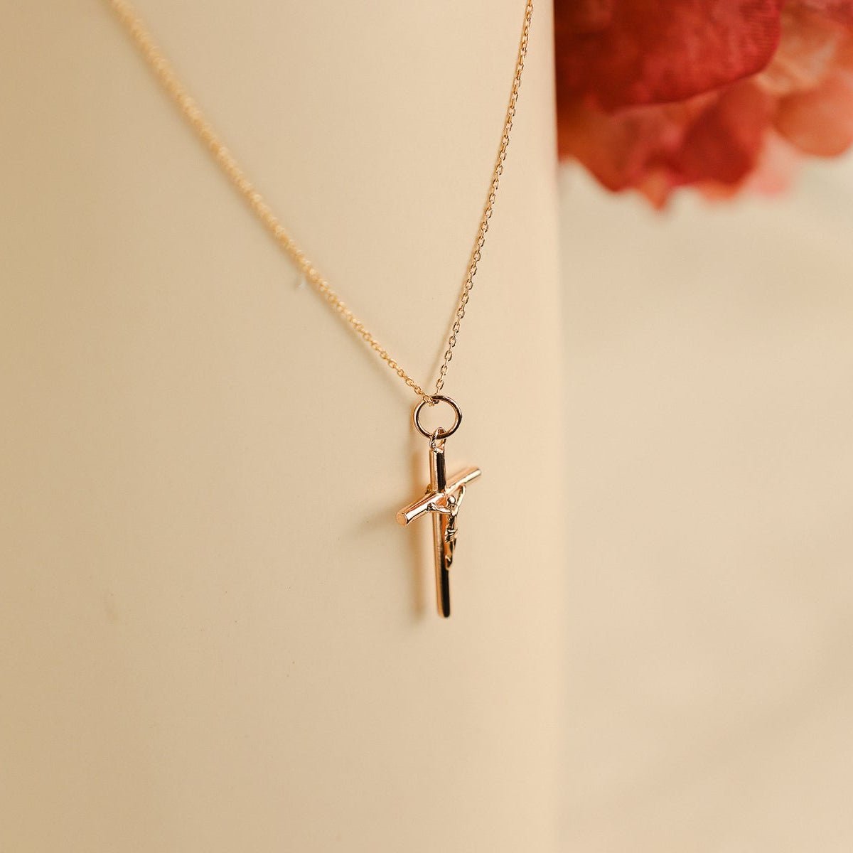 Crucifixo em Ouro 19kl (2cm) - Loja do Ouro