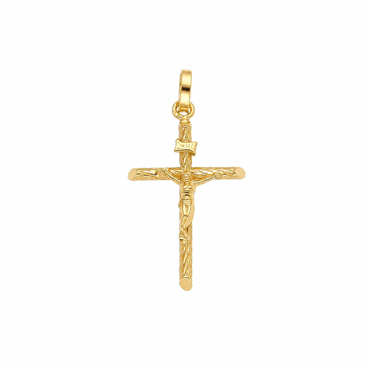Crucifixo Raiado em Ouro de 19kl (2.97cm) - Loja do Ouro