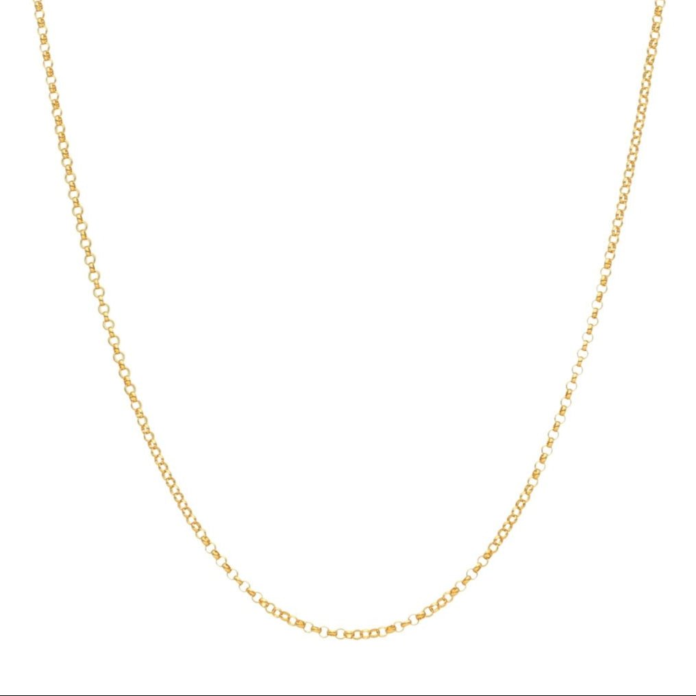 Fio Elos Portugueses em Ouro 19kl (60cm) - Loja do Ouro