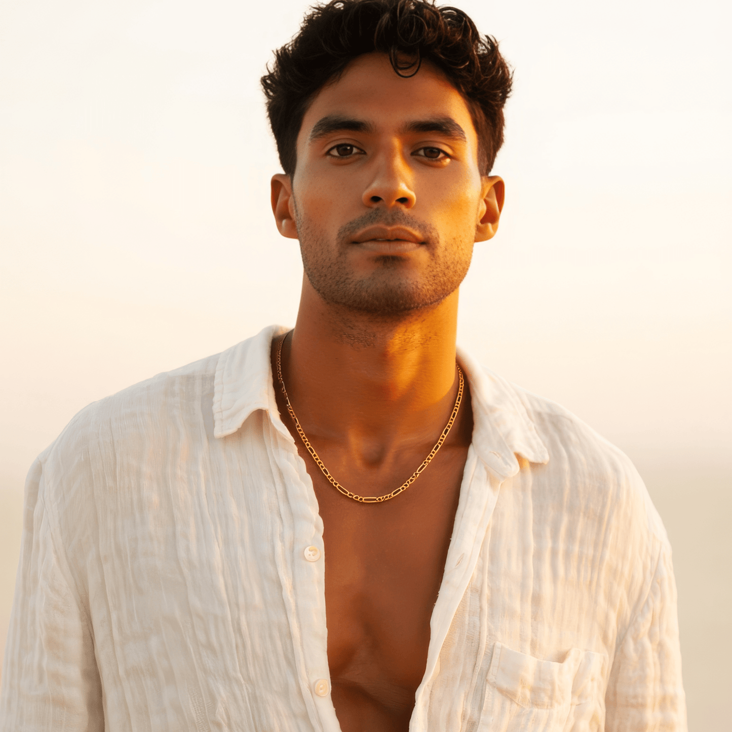 Fio Malha 3x1 em Ouro 19kl (46cm) - Loja do Ouro