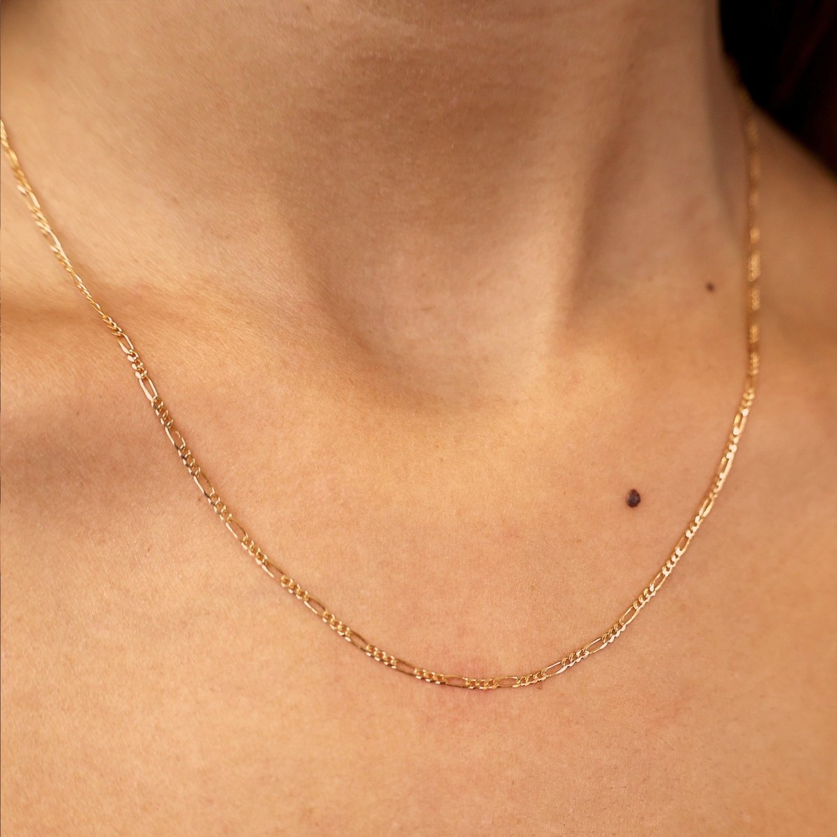 Fio Malha 3x1 em Ouro (45cm) - Loja do Ouro