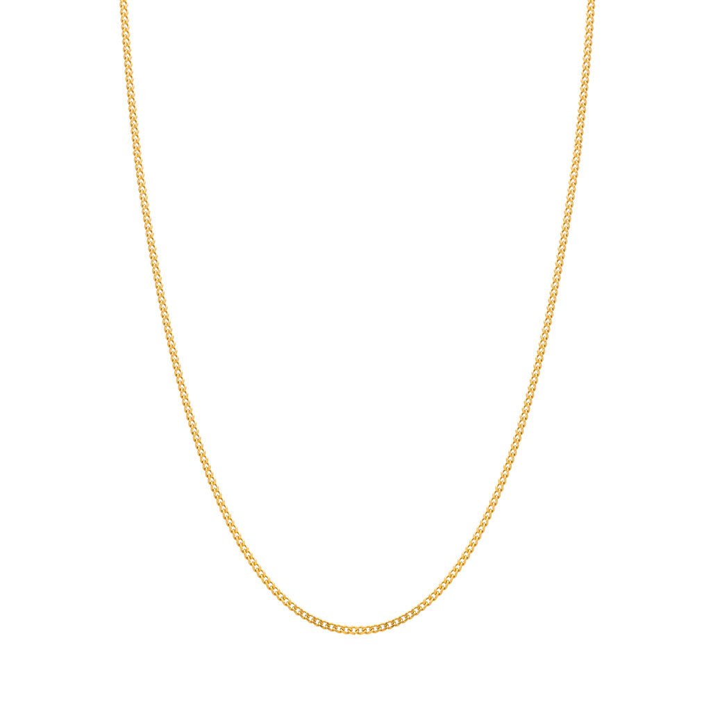Fio Malha Barbela em Ouro 19kl (44cm) - Loja do Ouro