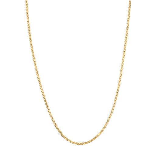 Fio Malha Barbela em Ouro 19kl (52cm) - Loja do Ouro