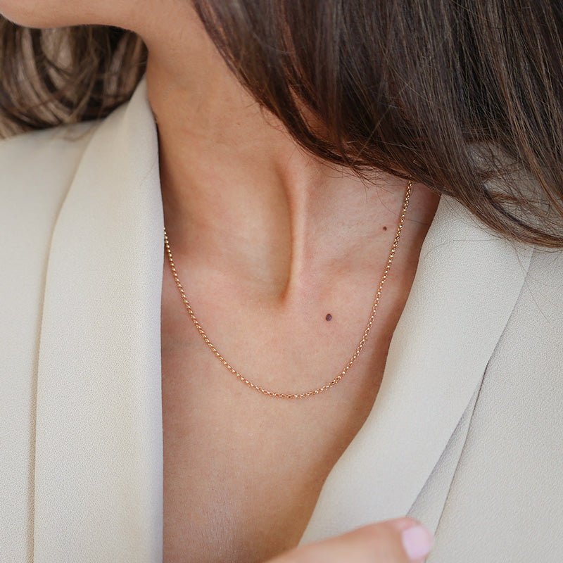 Fio Malha Elos Portugueses em Ouro 19kl (50cm) - Loja do Ouro