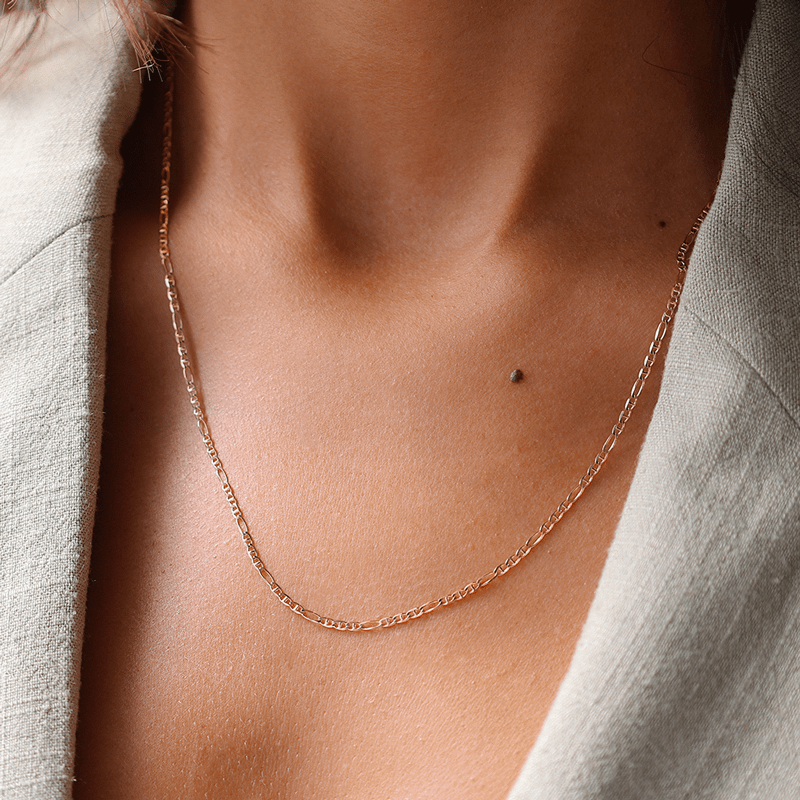 Fio Malha Marinheiro 3x1 em Ouro 19kl (48cm) - Loja do Ouro