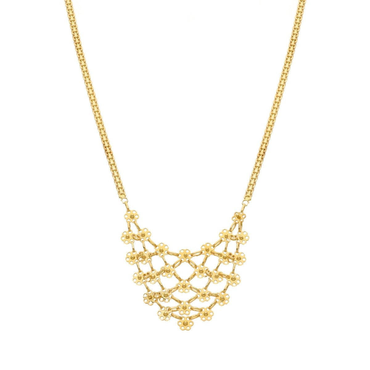 Gargantilha Dona Flor em Ouro (44cm) - Loja do Ouro