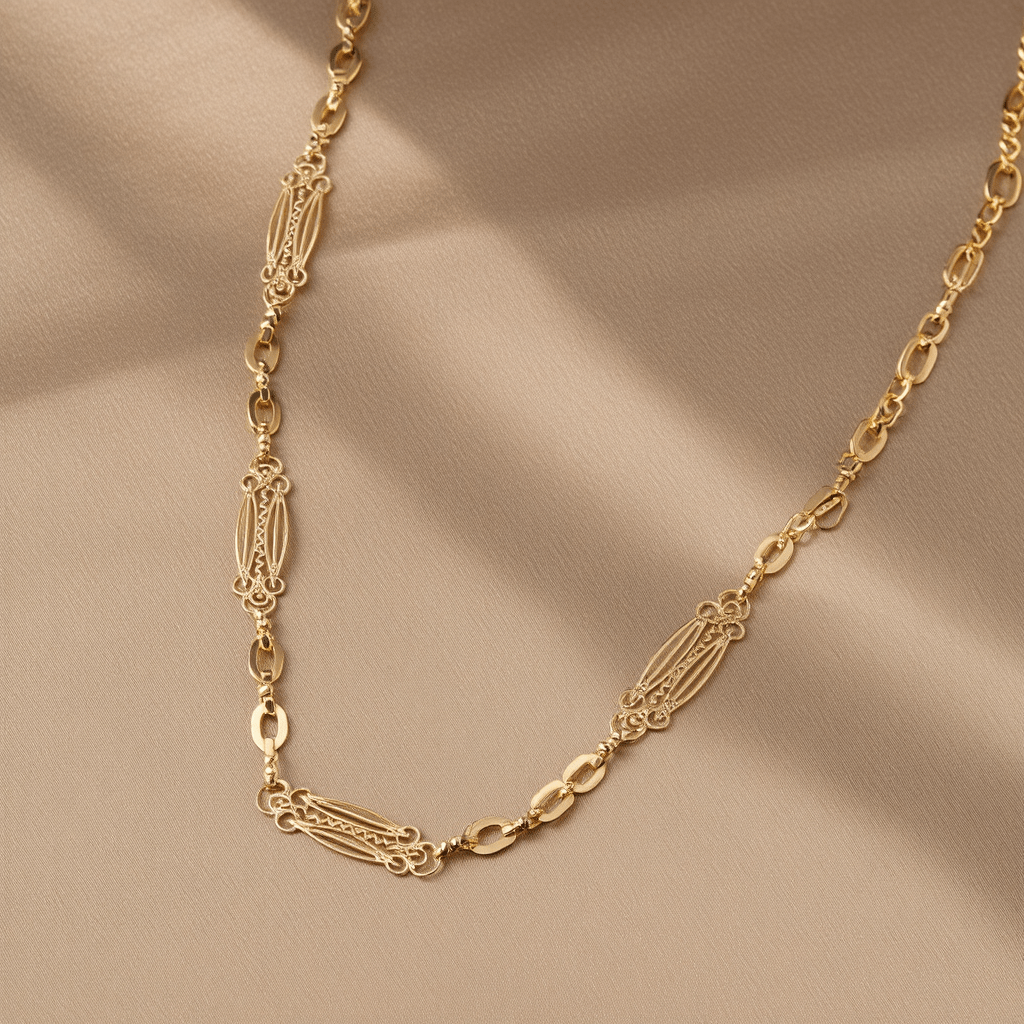 Gargantilha Senhorial em Ouro 19kl (43cm) - Loja do Ouro