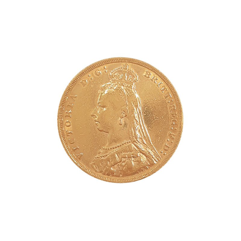 Libra Rainha Victoria com S. Jorge (Data Sob Consulta) - Loja do Ouro