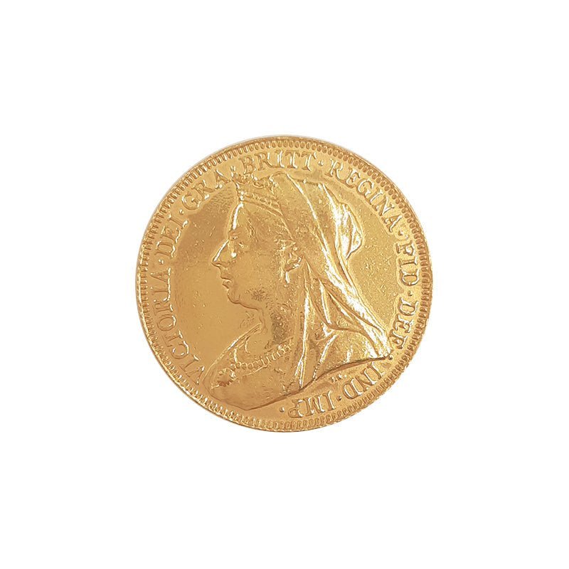 Libra Rainha Victoria com S. Jorge (data sob consulta) - Loja do Ouro