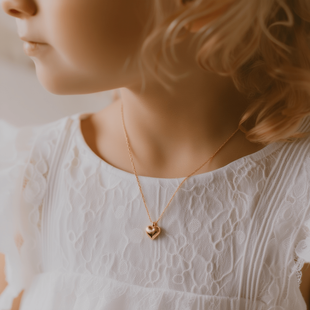 Medalha Coração em Ouro de 19kl (0.89cm) - Loja do Ouro