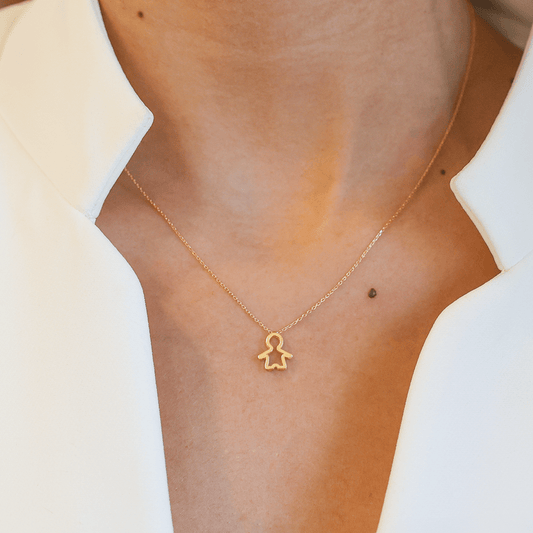 Medalha Menino em Ouro 19kl (1cm) - Loja do Ouro