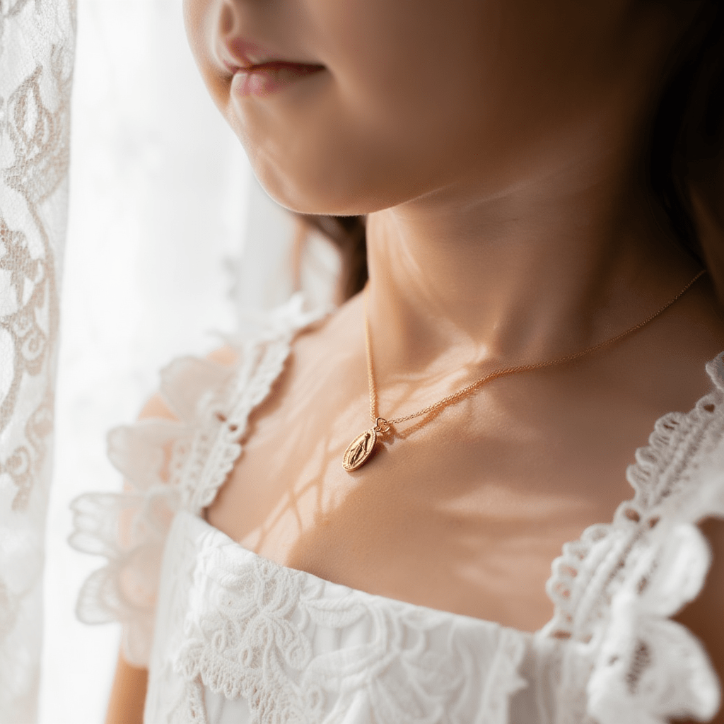 Medalha Nossa Senhora das Graças em Ouro de 19kl - Loja do Ouro