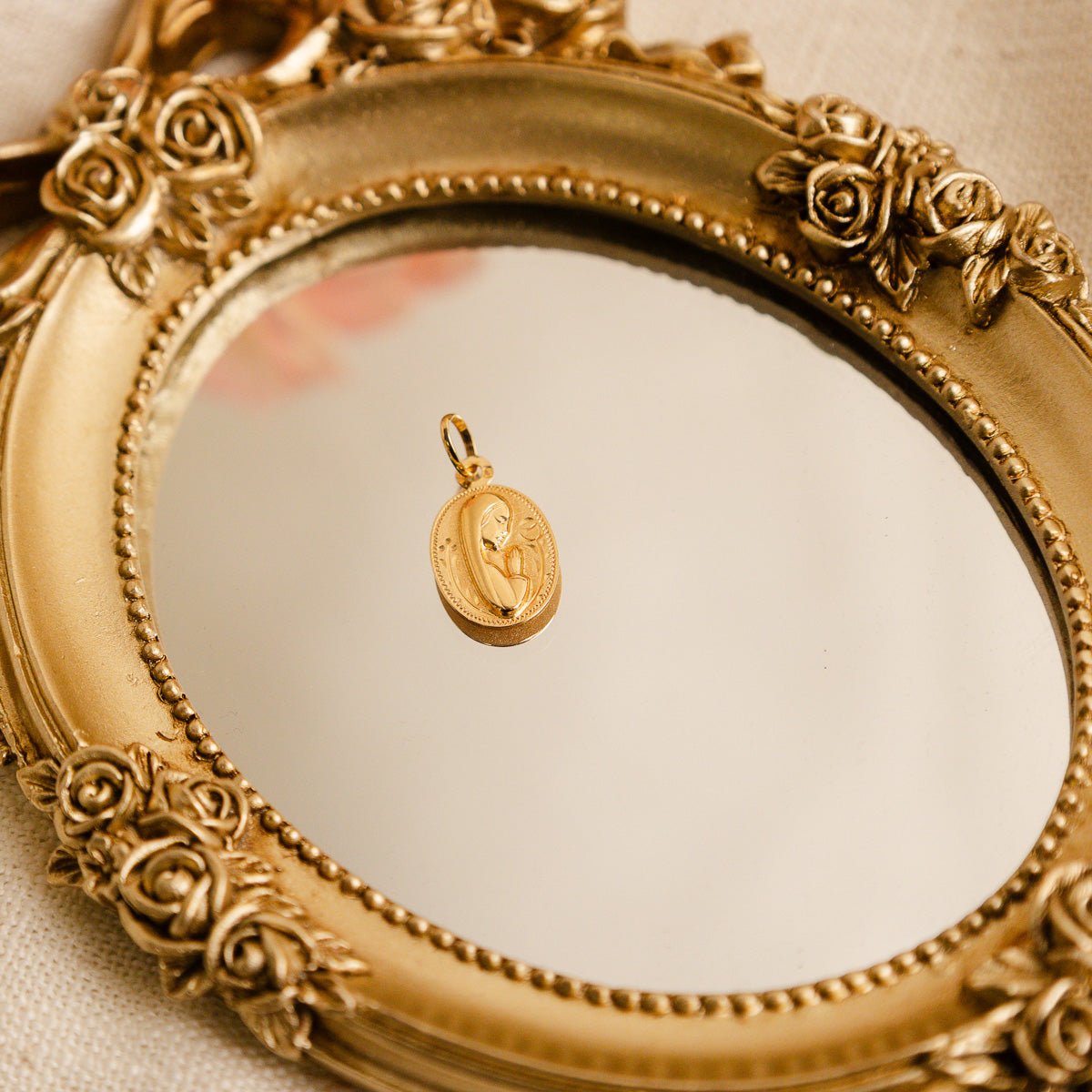 Medalha Nossa Senhora em Ouro 19kl - Loja do Ouro