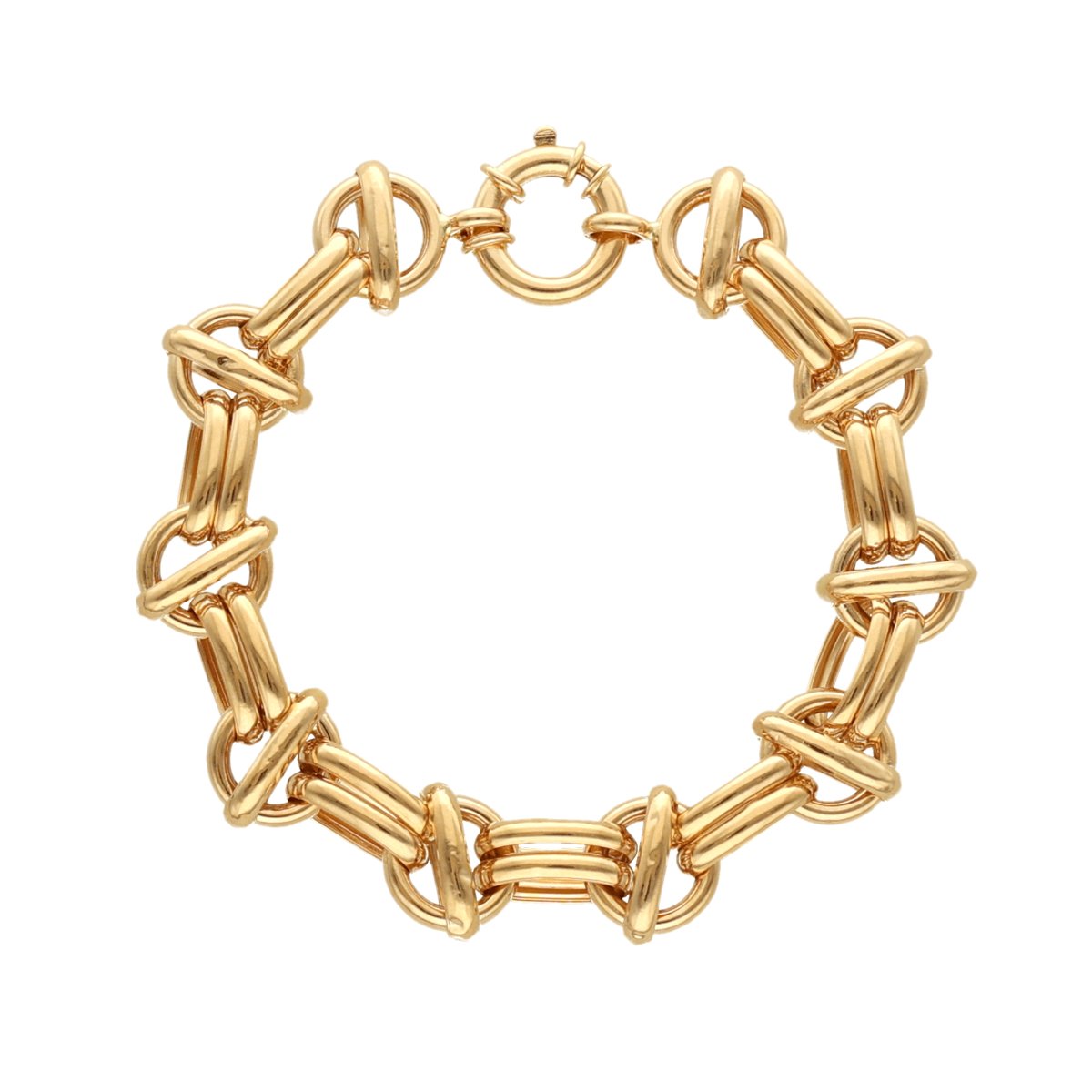 Pulseira Marquesa em Ouro 19kl (21cm) - Loja do Ouro