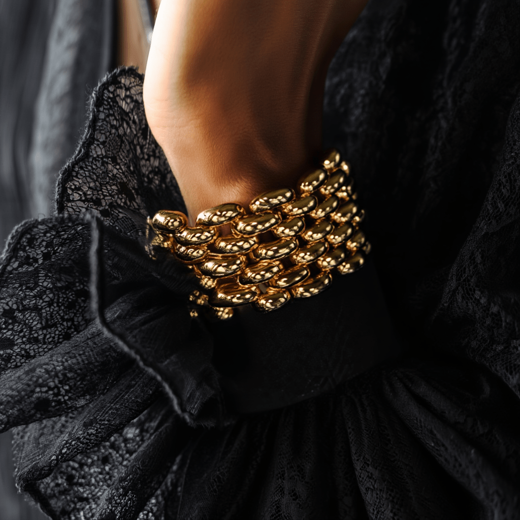 Pulseira Tapete em Ouro 19kl (19cm) - Loja do Ouro