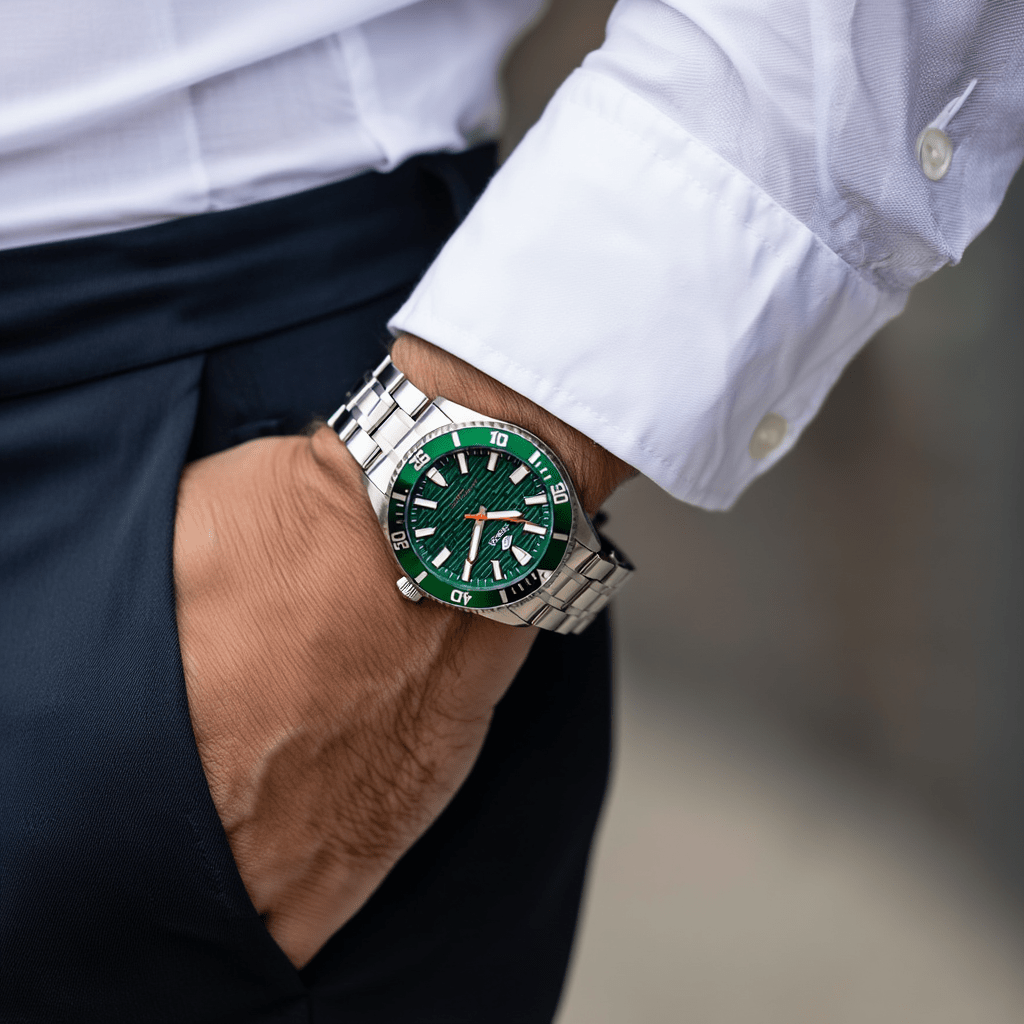 Dominus Green Watch for Men - Gold Store Premium