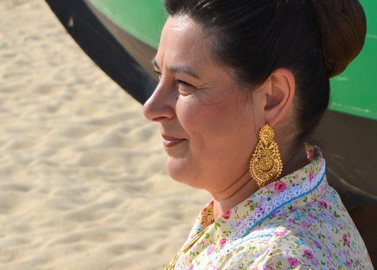 Pendientes Reina - Historia y Tradición - Gold Store Premium