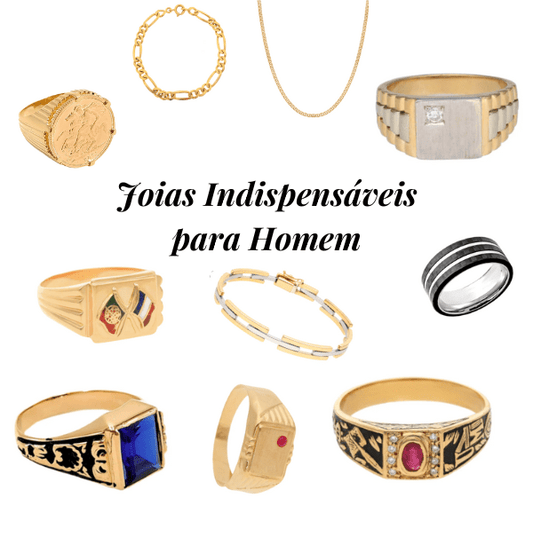 Joias Ouro para homem: Peças indispensáveis que todo o homem deve ter! - Loja do Ouro