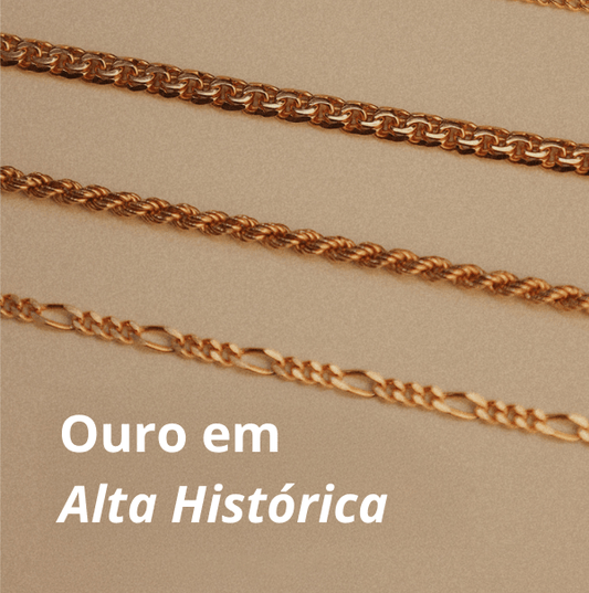 Ouro em Alta Histórica: Oportunidade Ideal para Vender - Loja do Ouro