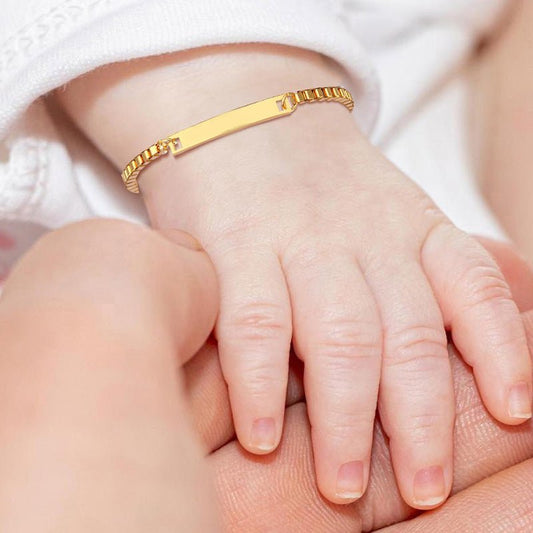 Pulseras de oro para bebés - La tendencia - Gold Store Premium