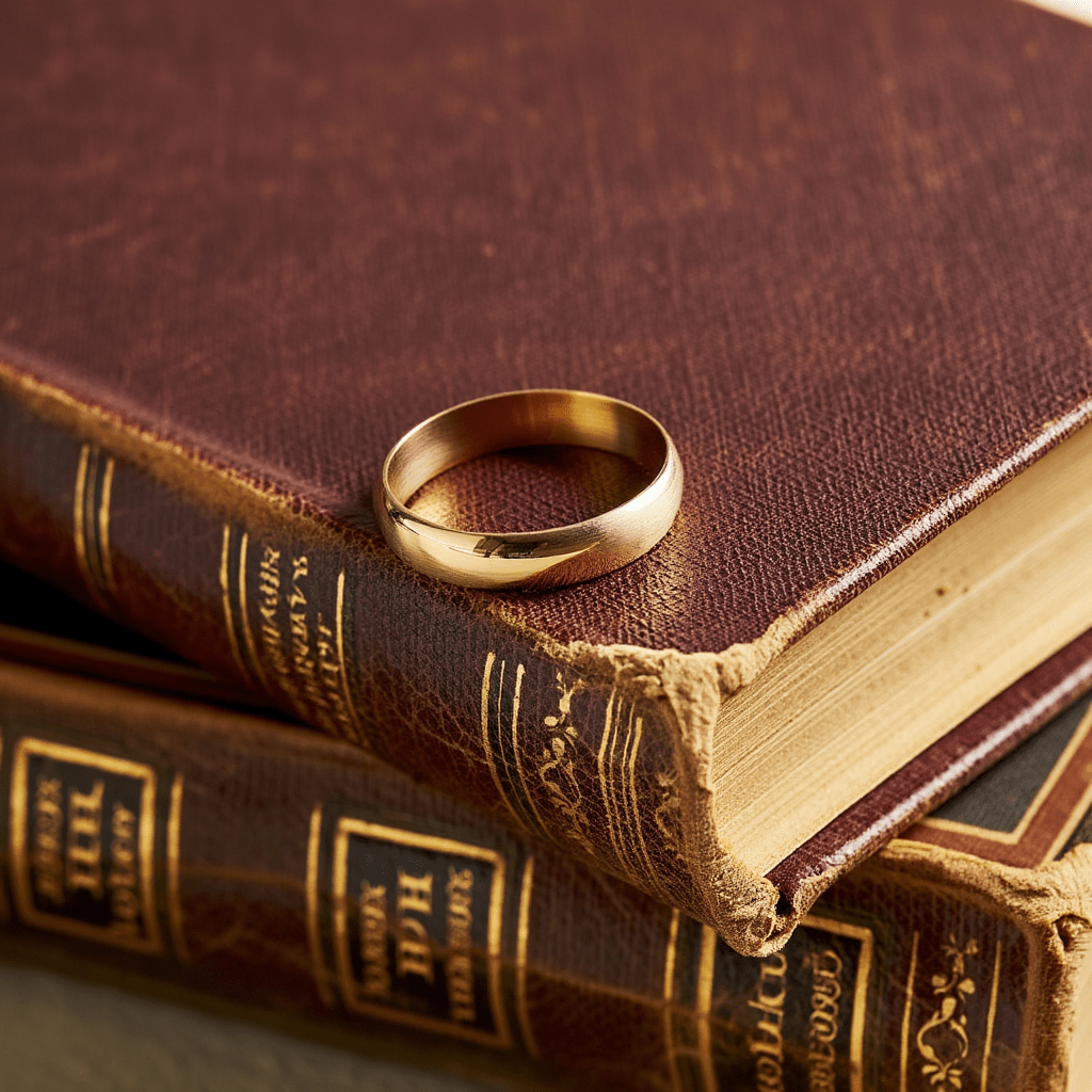 Aliança Meia Cana em Ouro 19kl - 4.5mm - Loja do Ouro