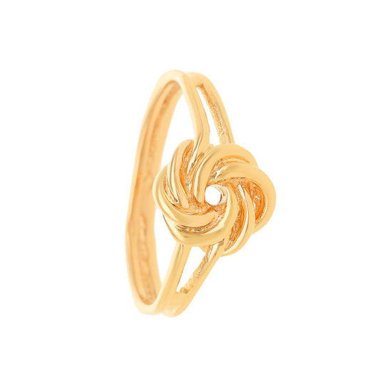 Anel em Ouro 19kl com Nó (T16) - Loja do Ouro