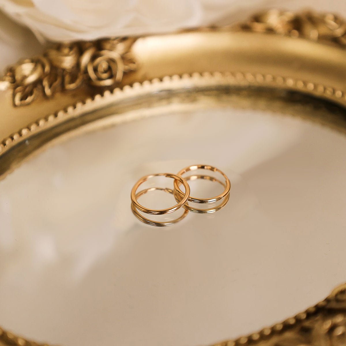 Argolas em Ouro 19kl (1.8cm) - Loja do Ouro