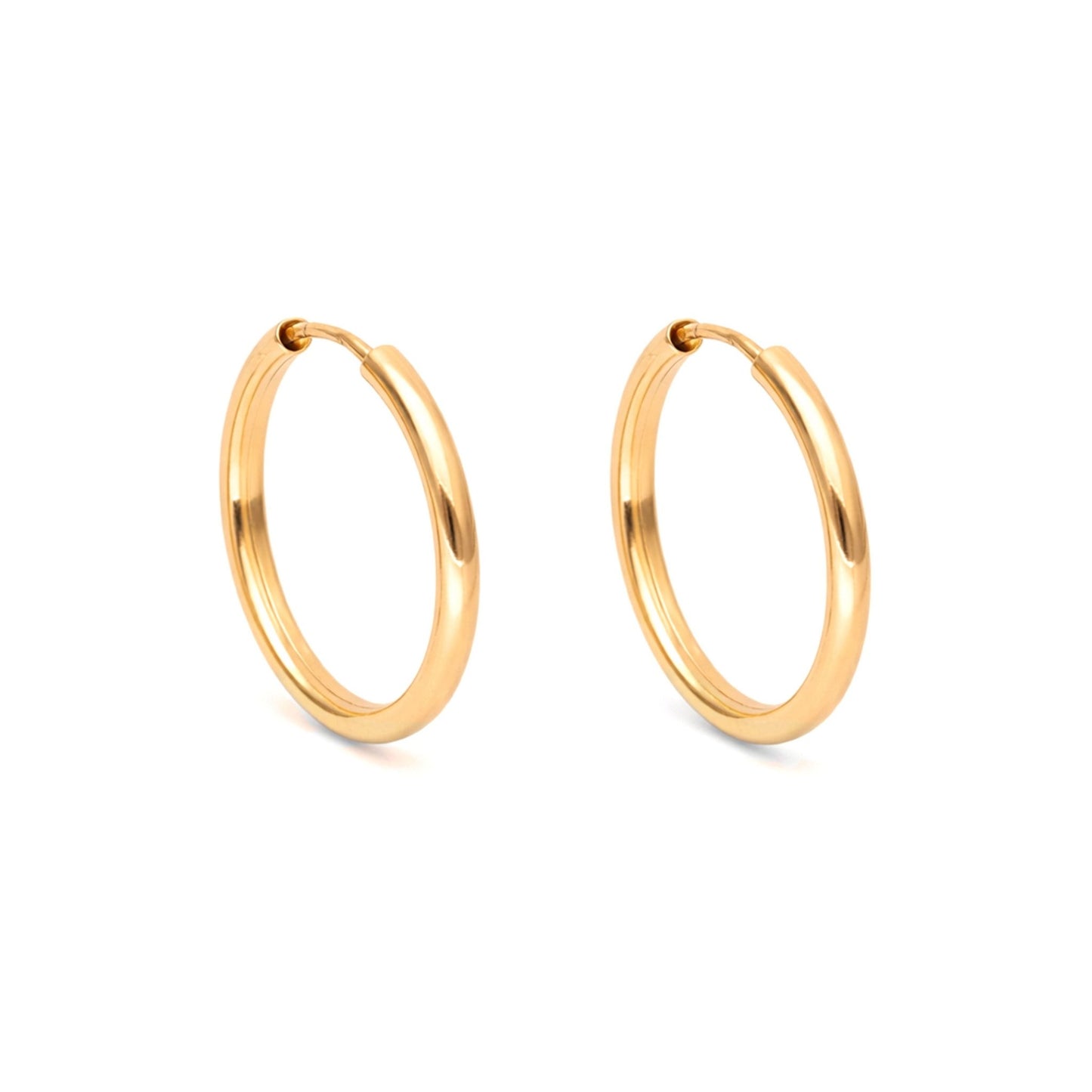 Argolas em Ouro 19kl (2.1cm) - Loja do Ouro