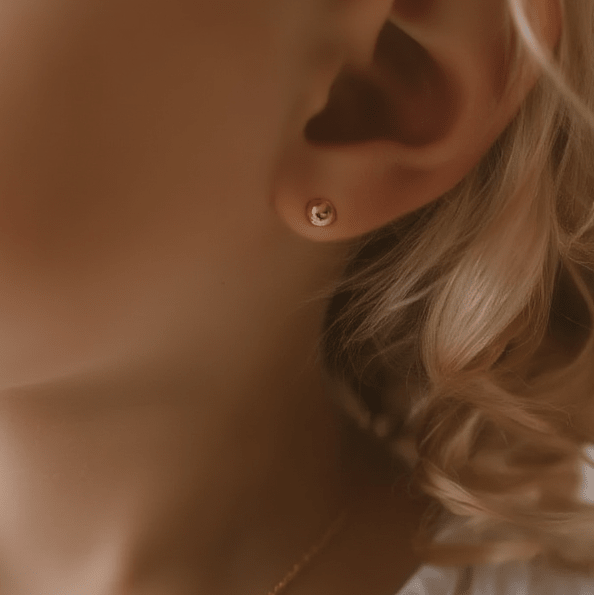 Brincos Bola Lisas em Ouro 19kl - Loja do Ouro