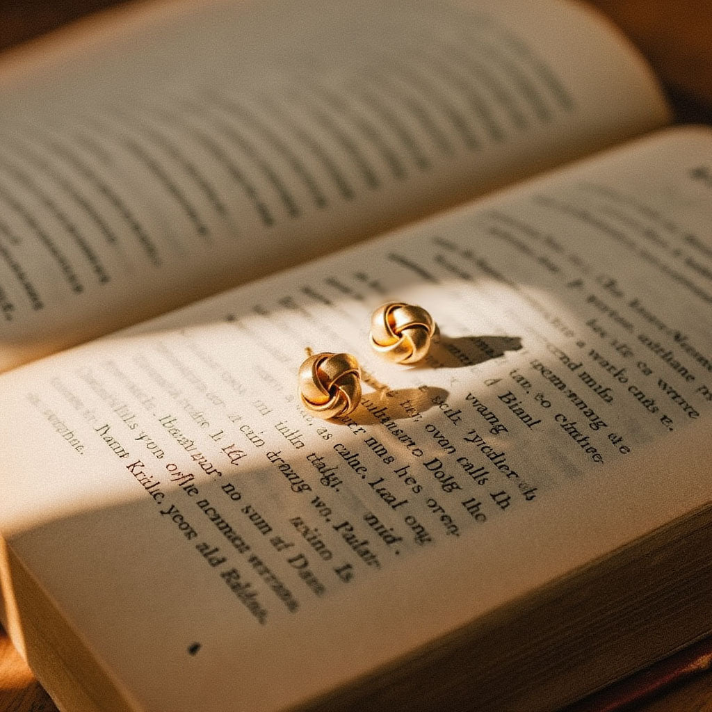 Brincos Novelo em Ouro 19kl (0.96cm) - Loja do Ouro