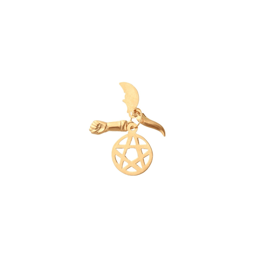 Conjunto Saimão em Ouro 19kl (1.1cm) - Loja do Ouro