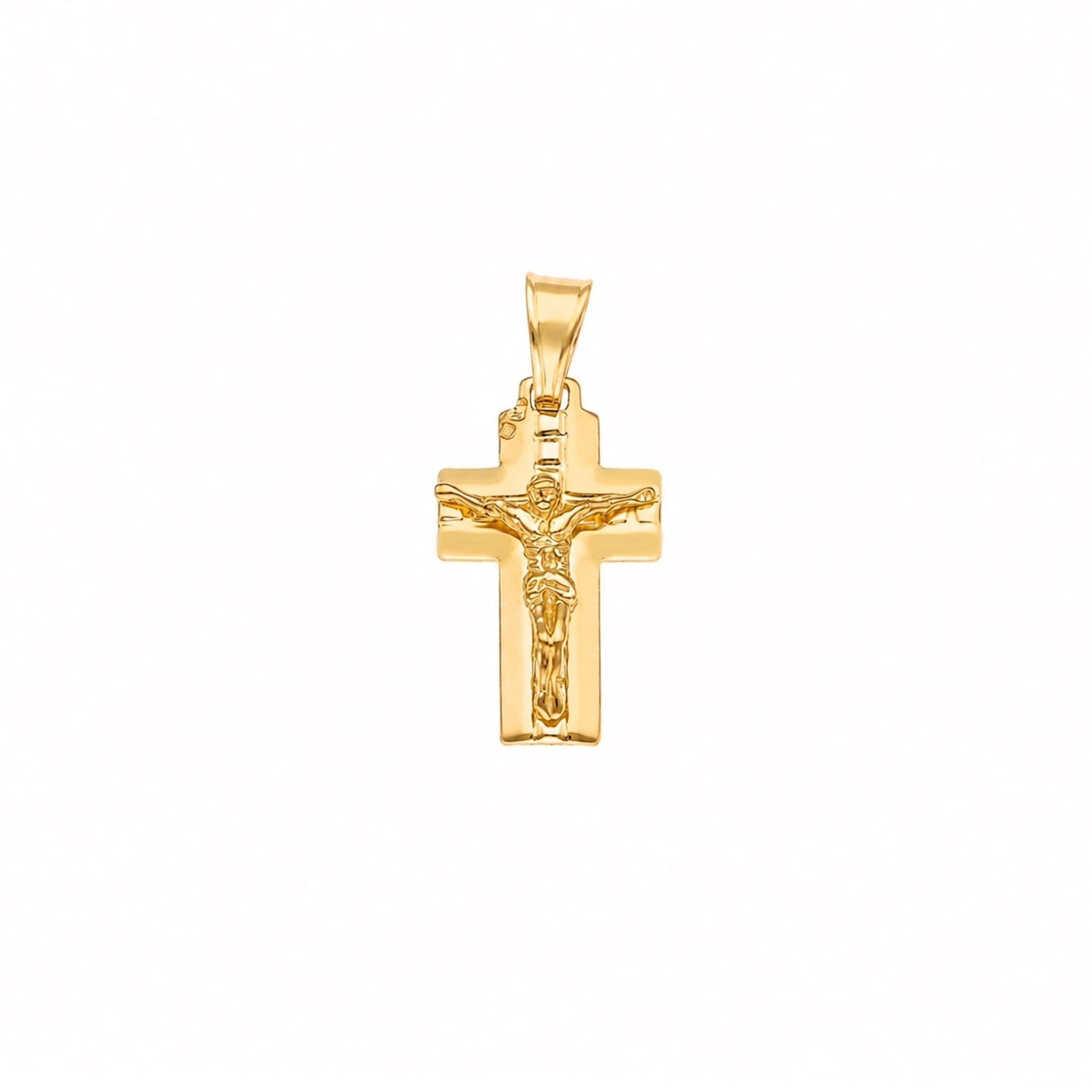 Crucifixo em Ouro 19kl (1.2cm) - Loja do Ouro