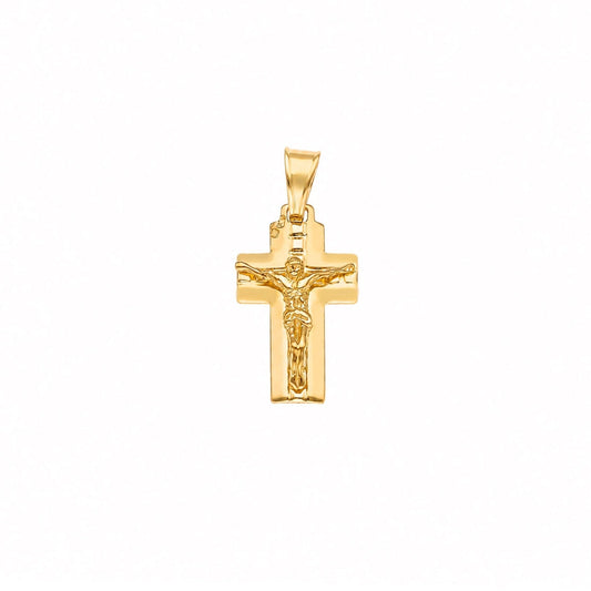Crucifixo em Ouro 19kl (1.2cm) - Loja do Ouro