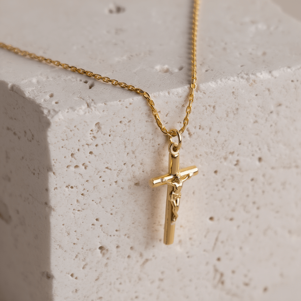 Crucifixo em Ouro 19kl (2.2cm) - Loja do Ouro
