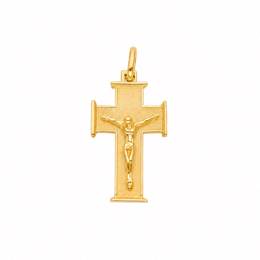 Crucifixo em Ouro 19kl (3cm) - Loja do Ouro
