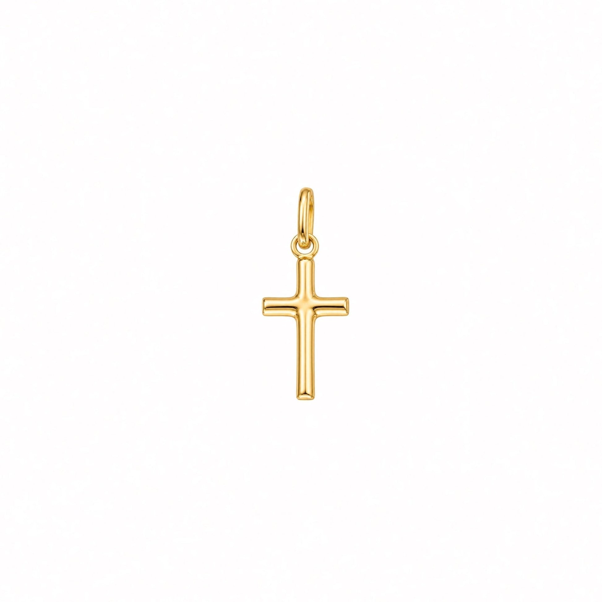 Cruz Mini em Ouro 19kl (1.09cm) - Loja do Ouro