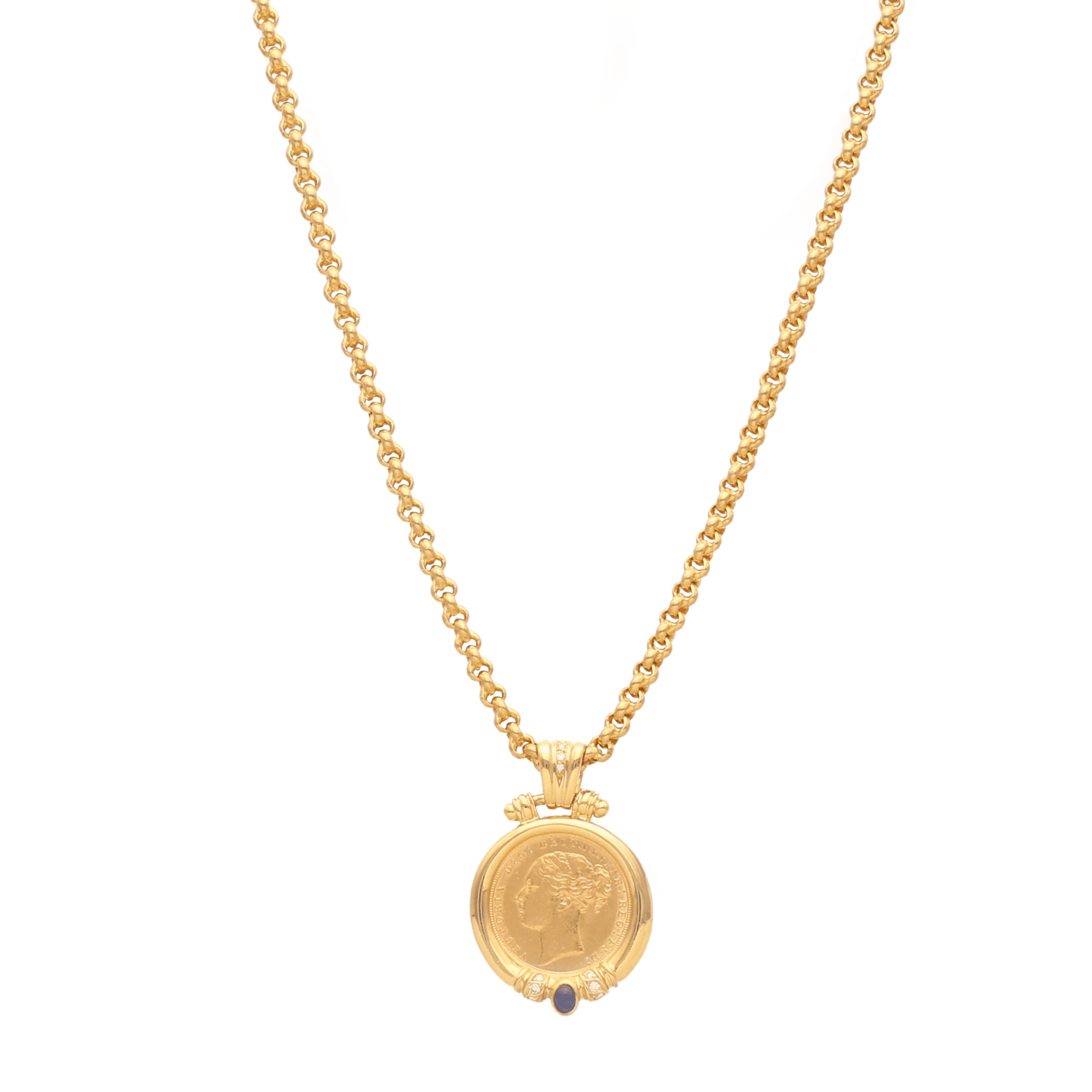 Fio Elos Portugueses em Ouro 19kl com Libra 22kl - Loja do Ouro