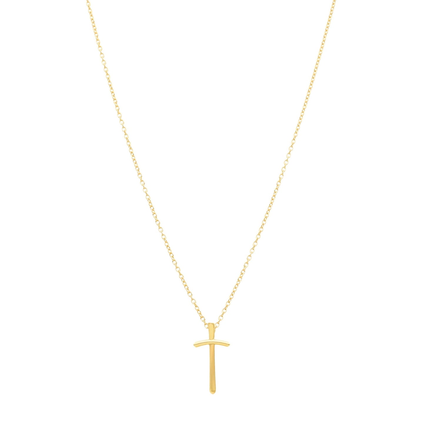 Fio em Ouro 19kl com Cruz (44cm) - Loja do Ouro