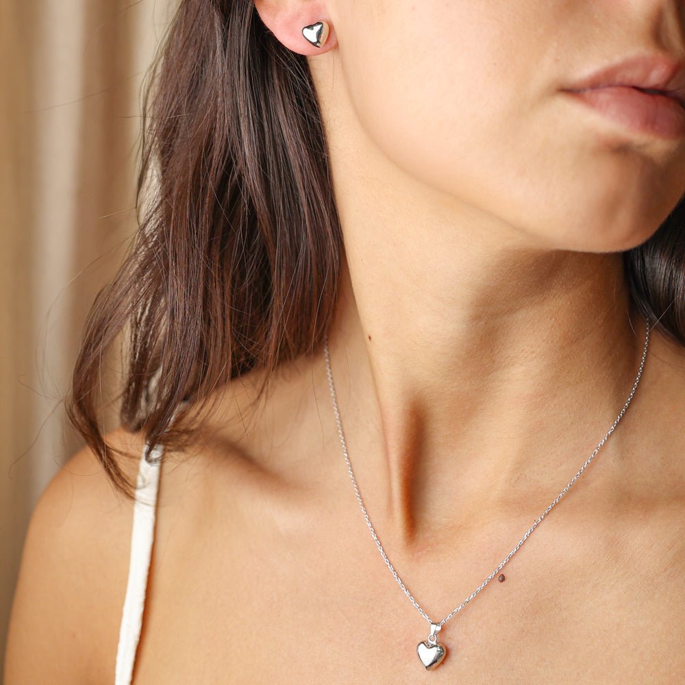 Fio em Prata com Coração - Loja do Ouro