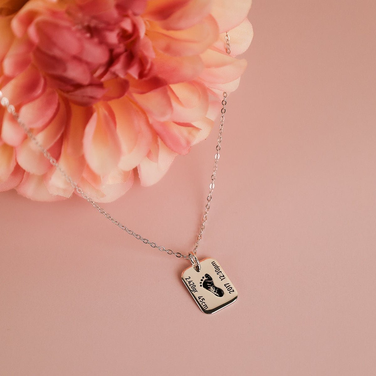 Fio em Prata com Medalha Nascimento - Loja do Ouro