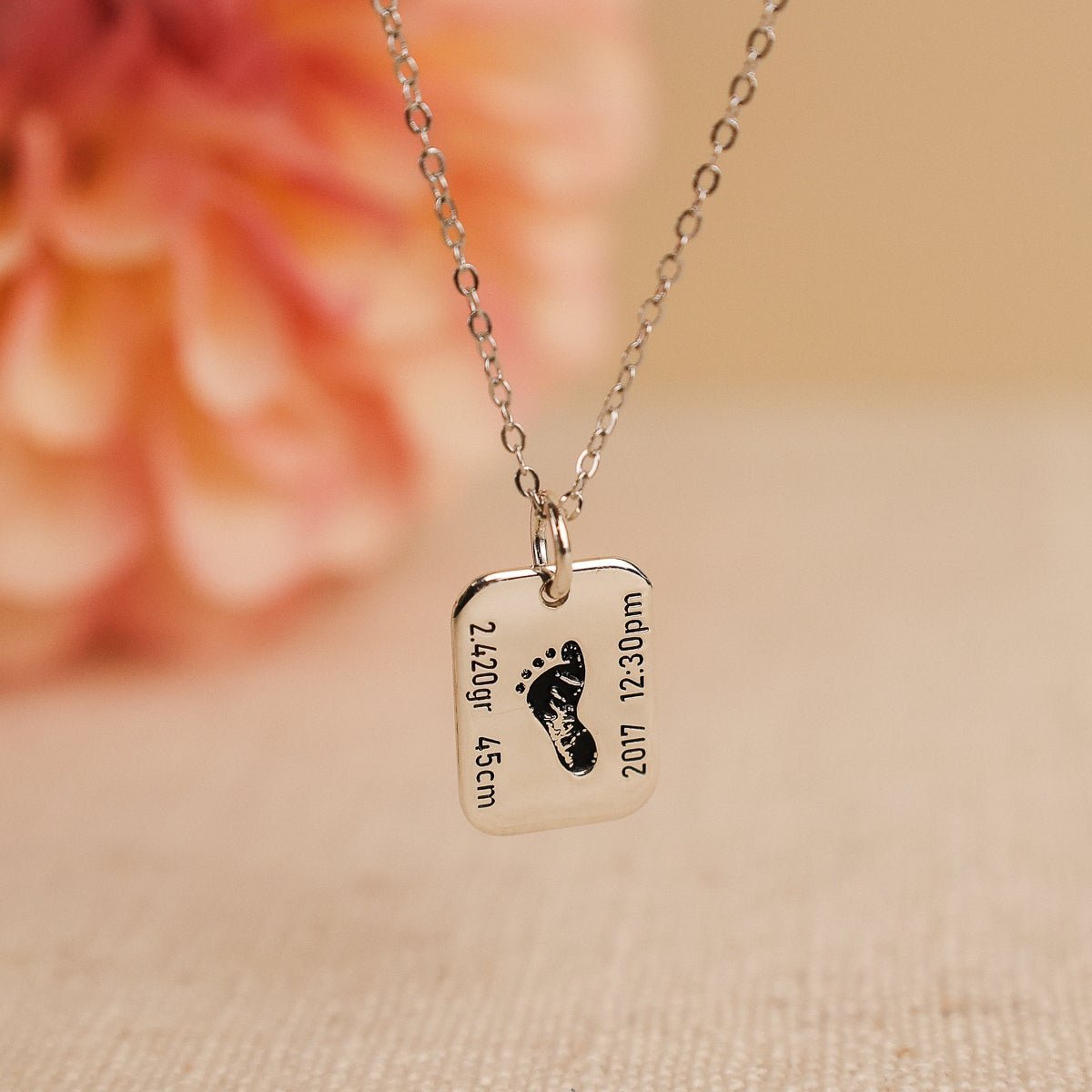 Fio em Prata com Medalha Nascimento - Loja do Ouro