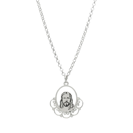 Fio Jesus Cristo em Prata - Loja do Ouro