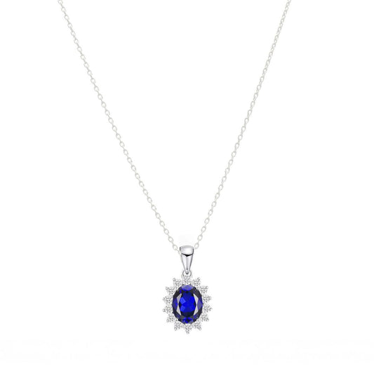 Fio Lady Di em Prata (43cm) - Loja do Ouro