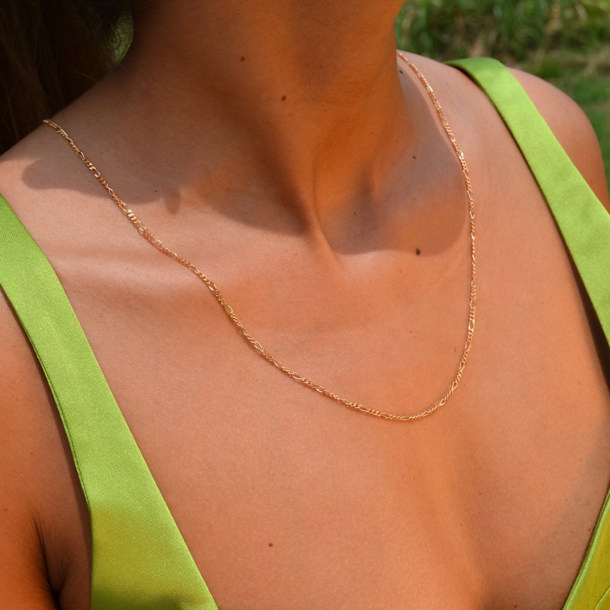 Fio Malha 3x1 em Ouro 19kl (53.5cm) - Loja do Ouro