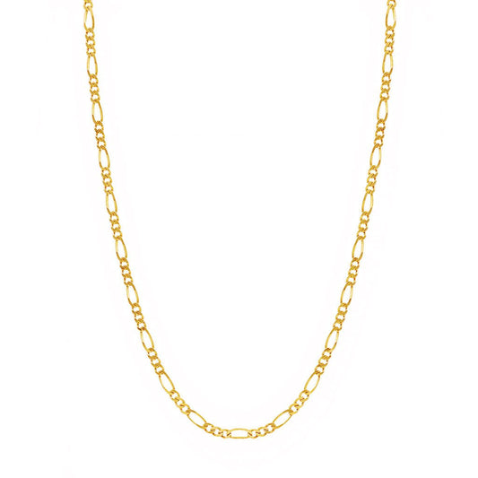 Fio Malha 3x1 em Ouro 19kl (68.5cm) - Loja do Ouro