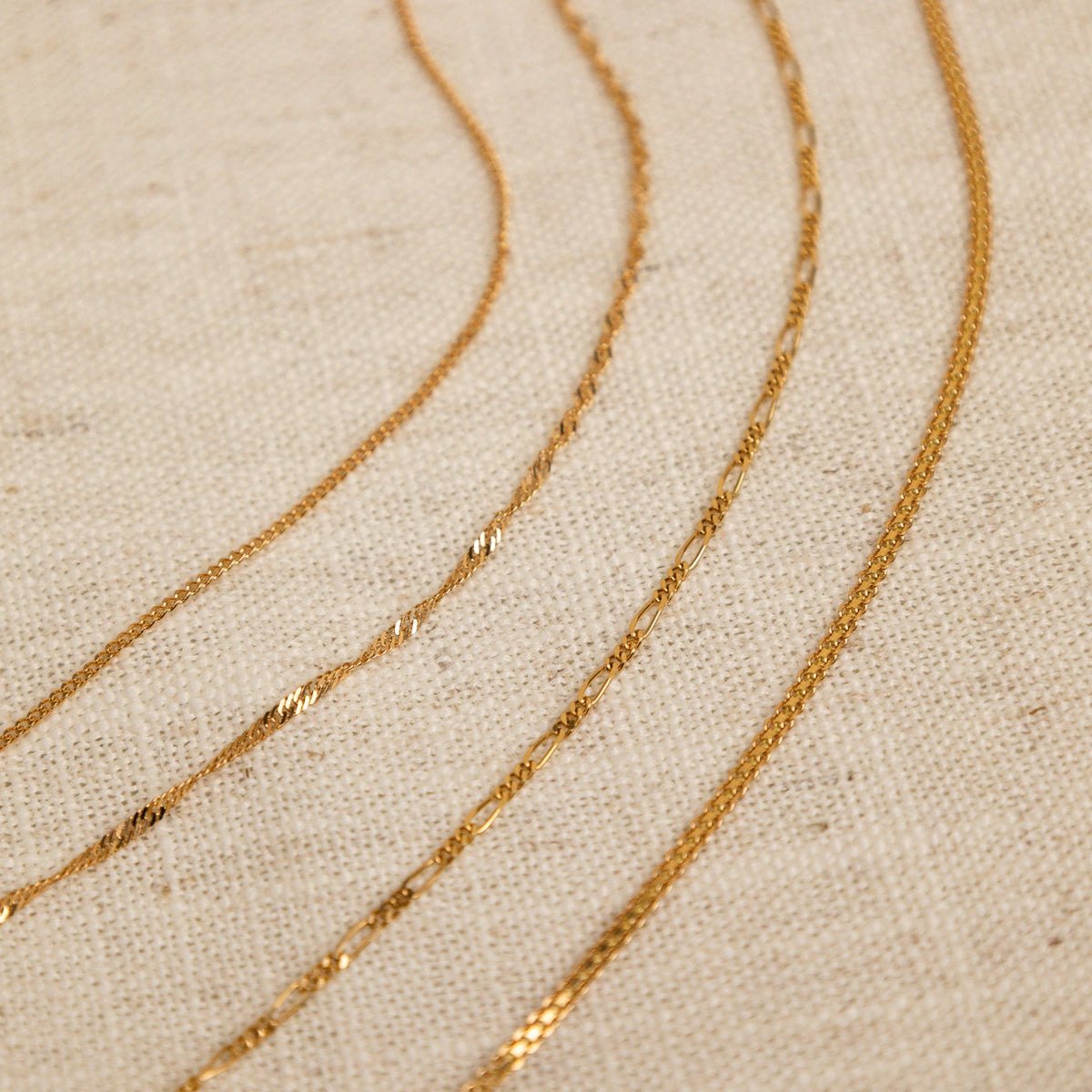 Fio Malha Barbela em Ouro 19kl (50.5cm) - Loja do Ouro