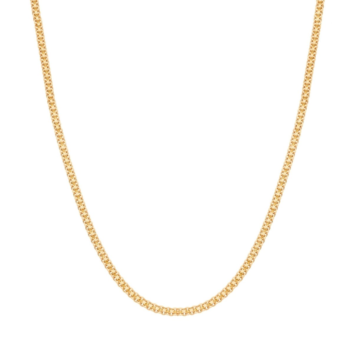 Fio Malha Batida em Ouro 19kl (40cm)
