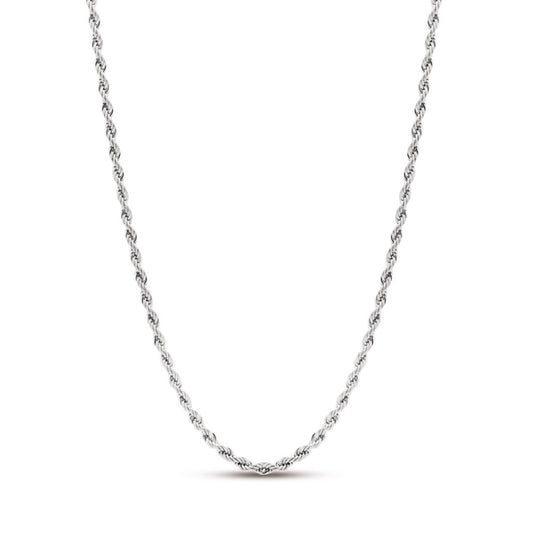 Fio Malha Corda em Aço (55cm) - Loja do Ouro